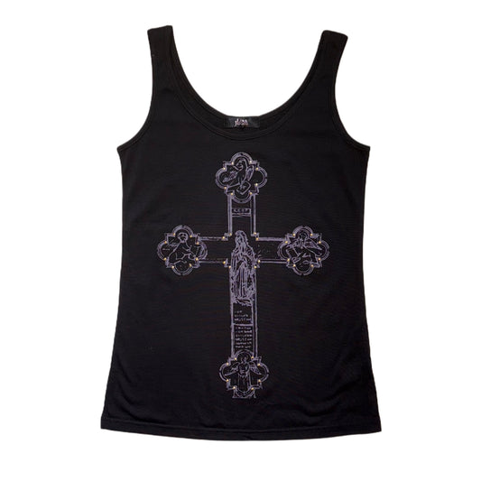 Black cross top