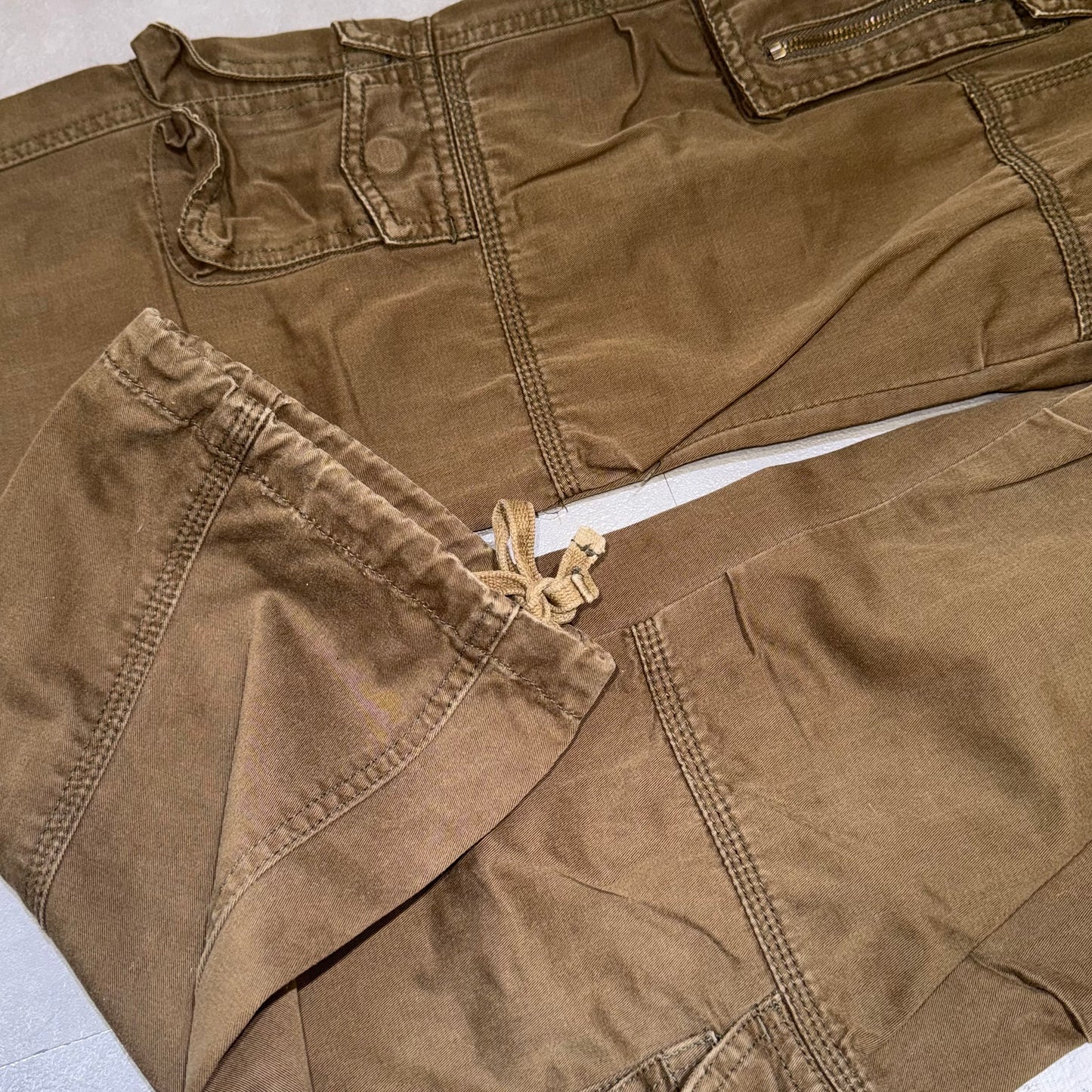 Brown cargo pants