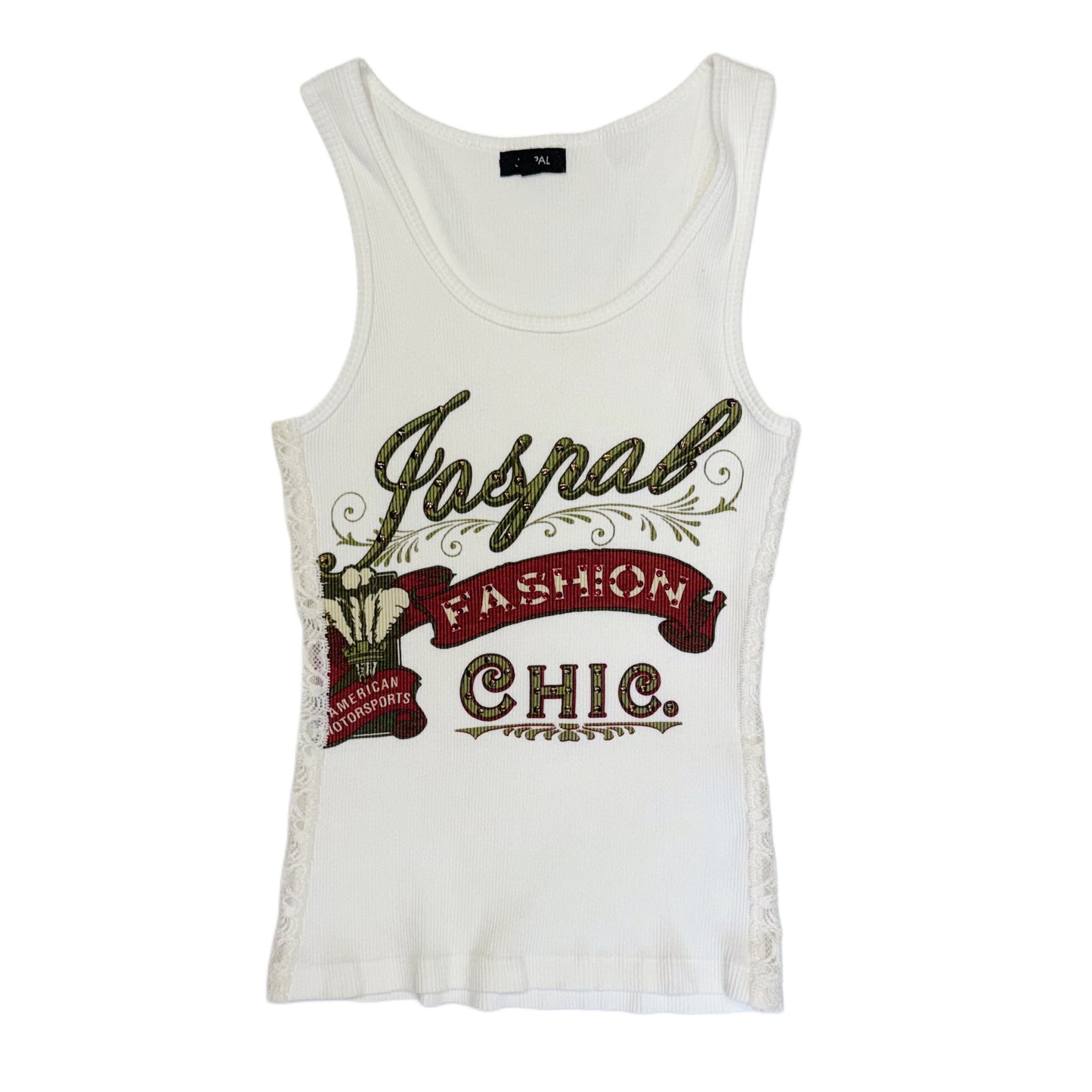Jaspal white lace top