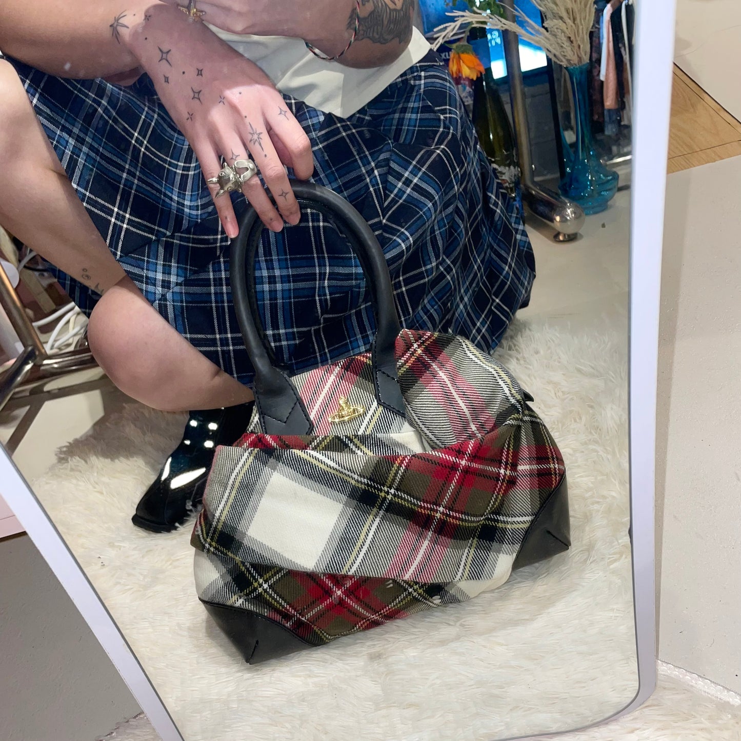 Vivienne Westwood Tartan bag