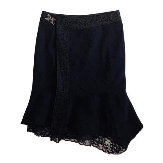 Morgan De Toi black lace dress