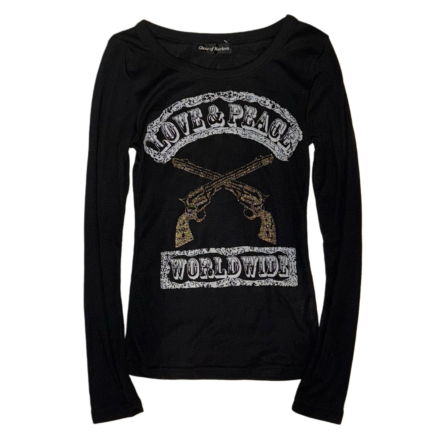 Ghost of Harlem love peace long sleeve