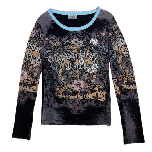 Vanilla Sugar rhinestone long sleeve