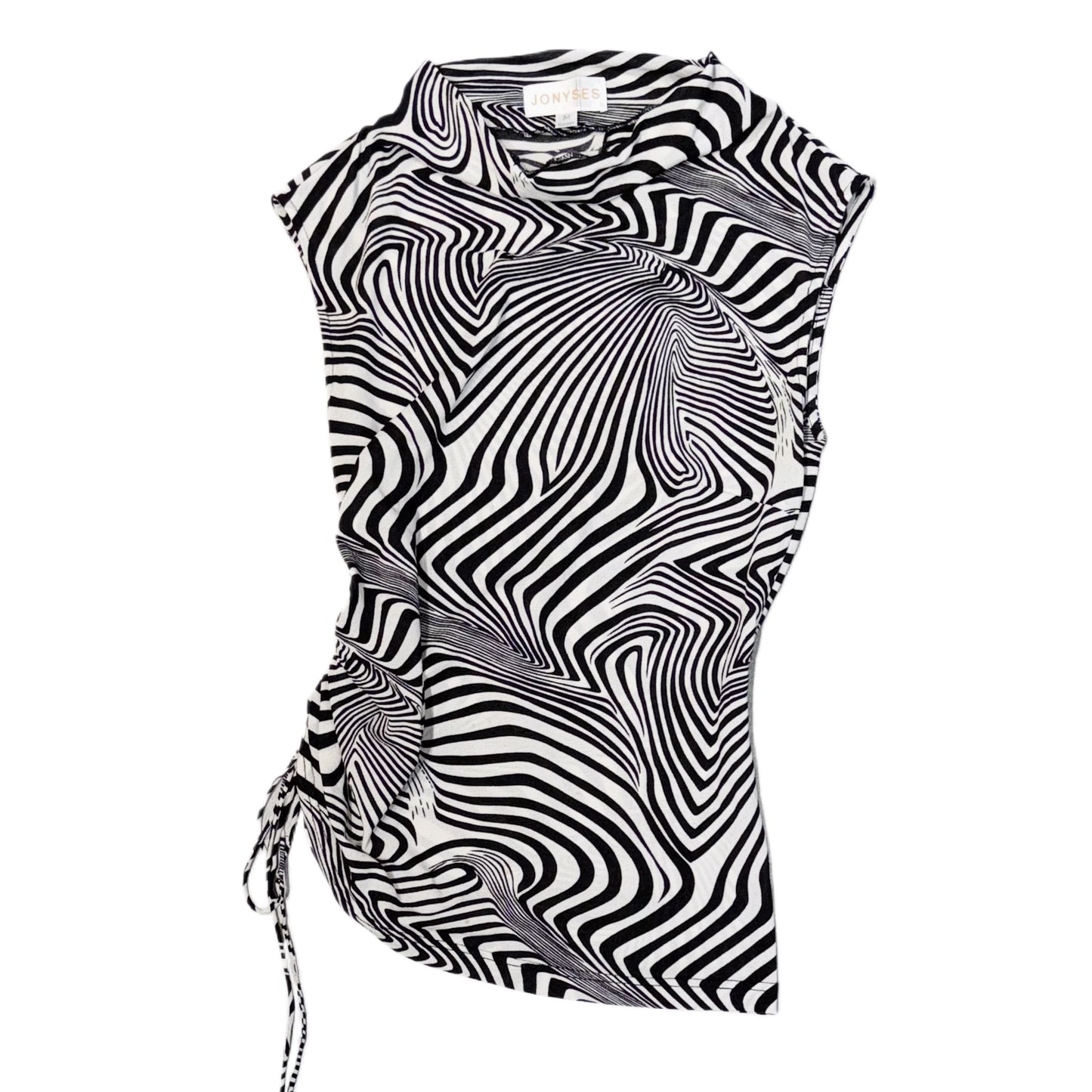 Psychedelic sleeveless top