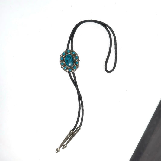 Turquoise long necklace