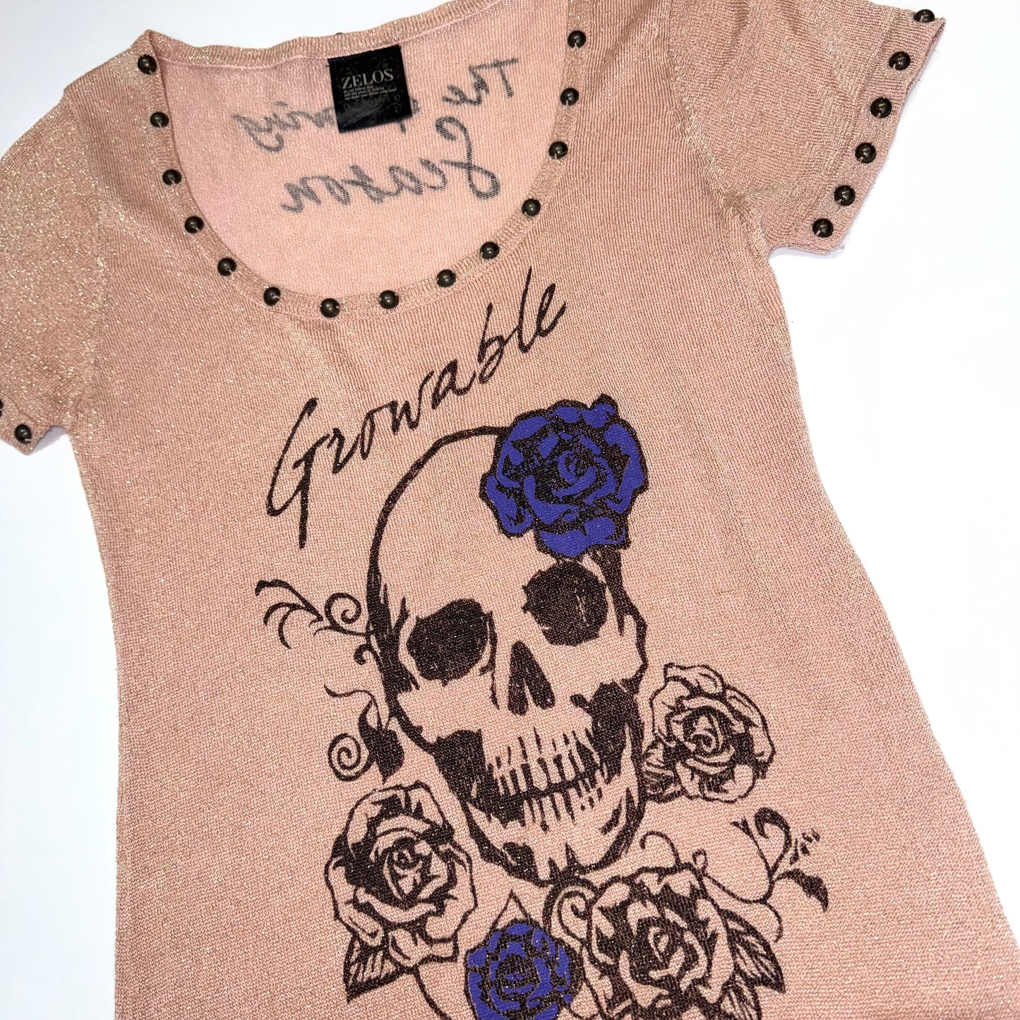 Rivets skull mini dress