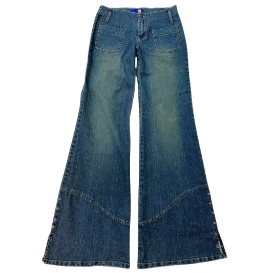 Low waist bootcut jeans