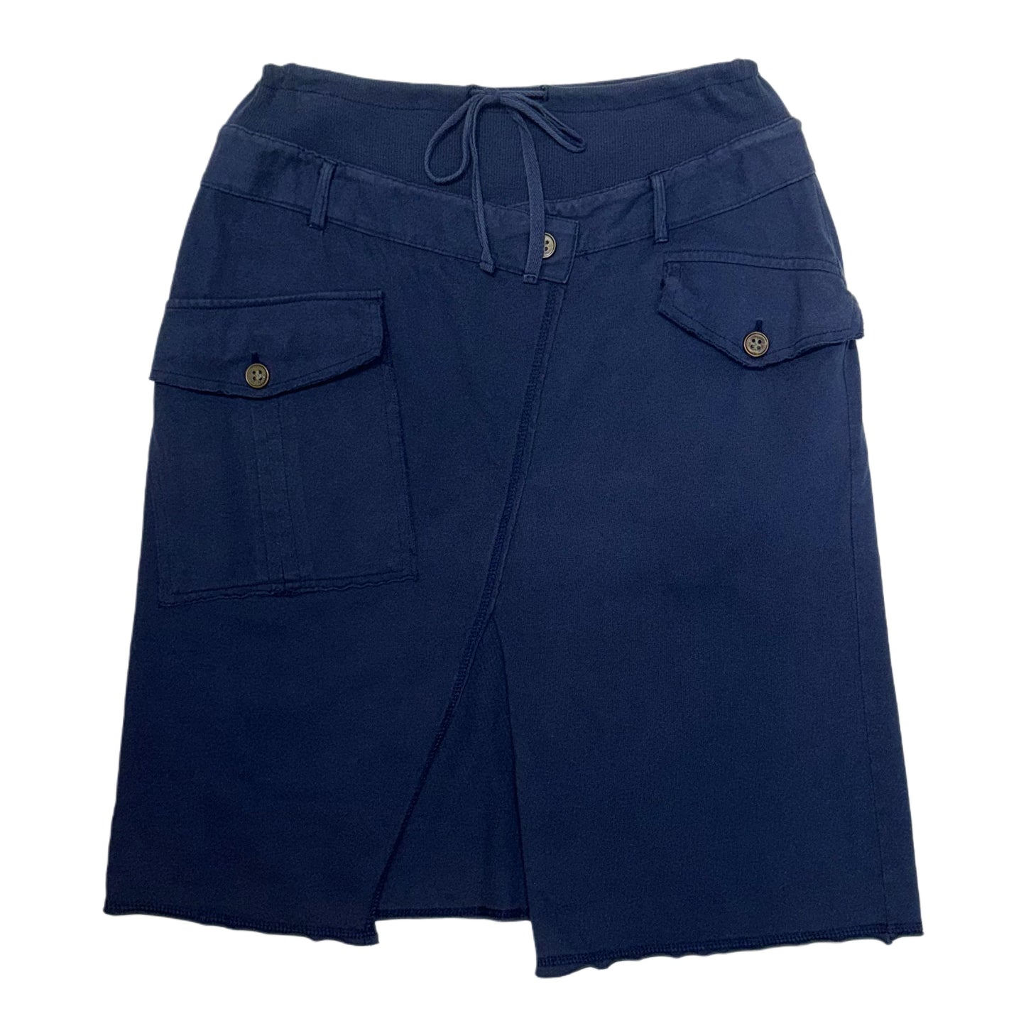 Navy layered skirt