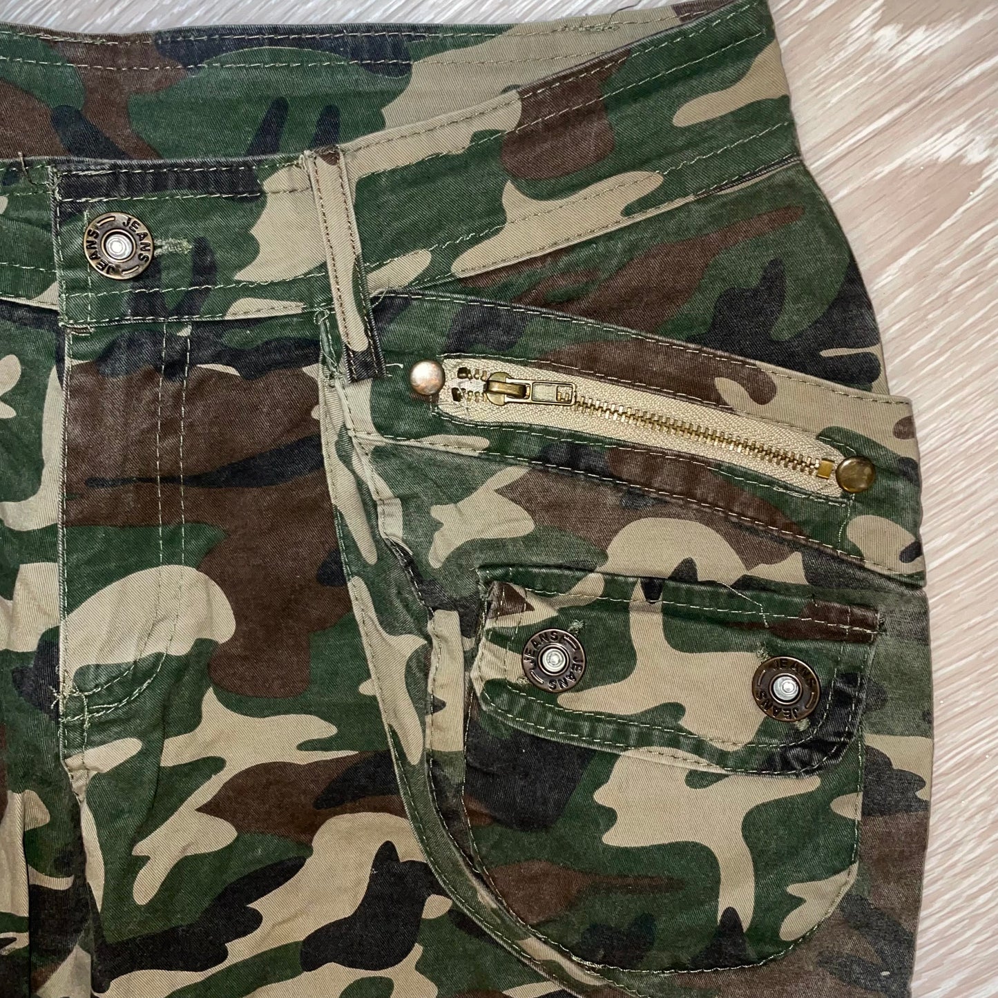 Camo jorts