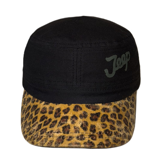 Jeep black leopard cap