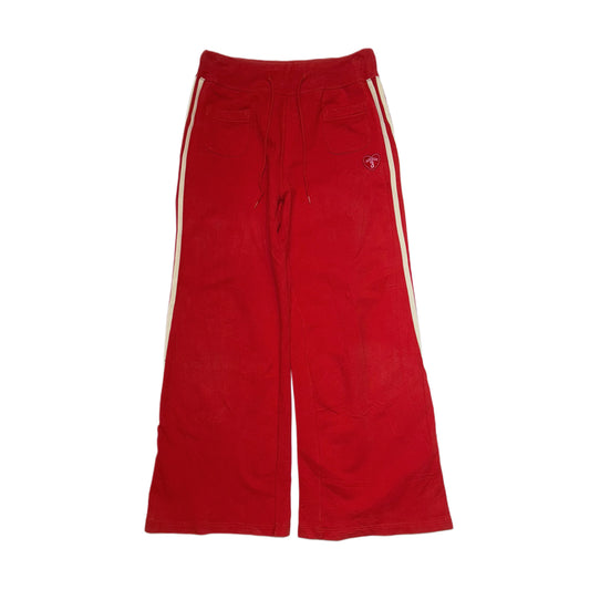 Adidas red cotton pants