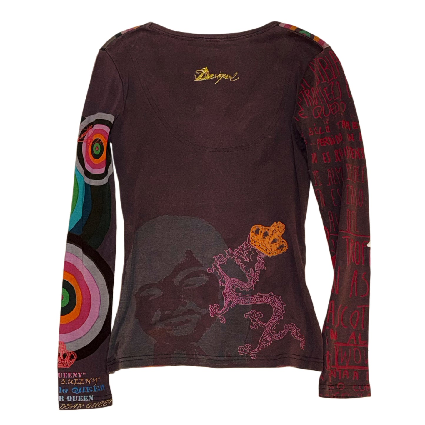 Desigual funky dragon long sleeve