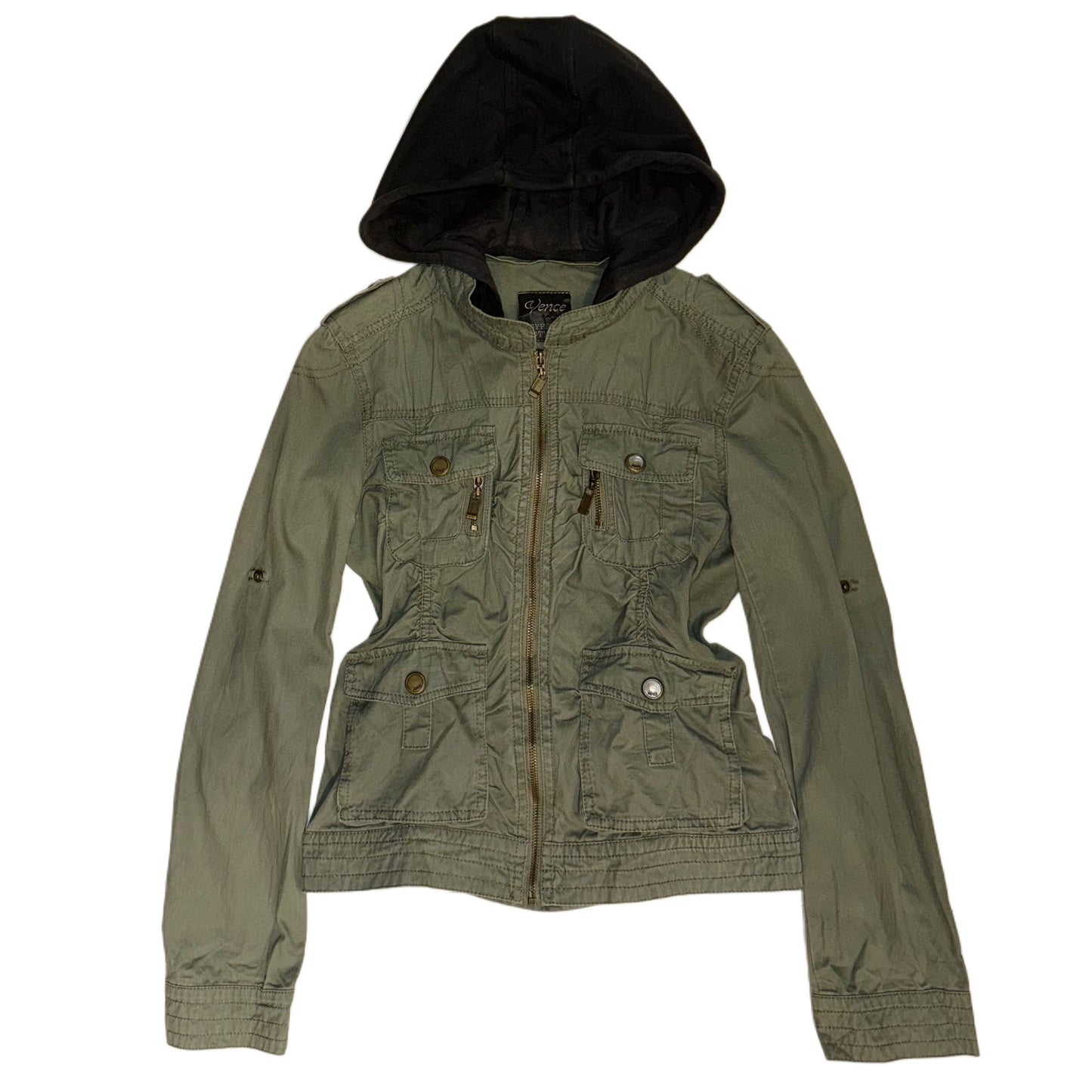 Vence green cargo jacket