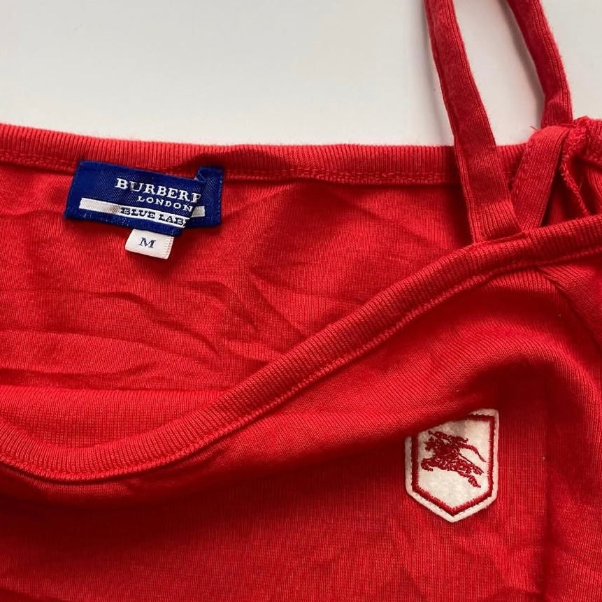 Burberry red top