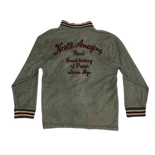 North amazing road Green zip up jacket