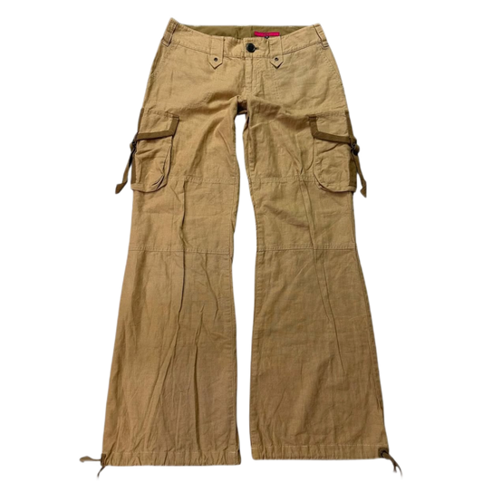 Brown wide legs pants