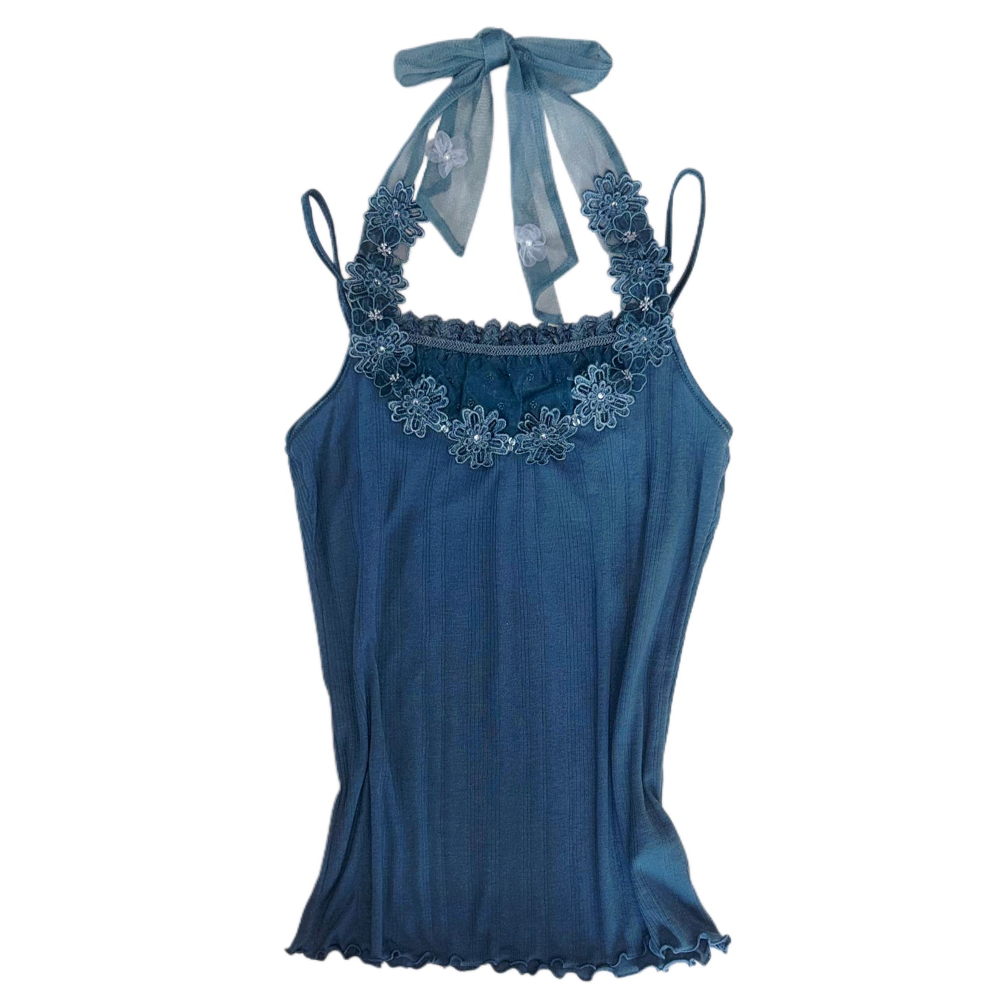 Axes blue flowers cami