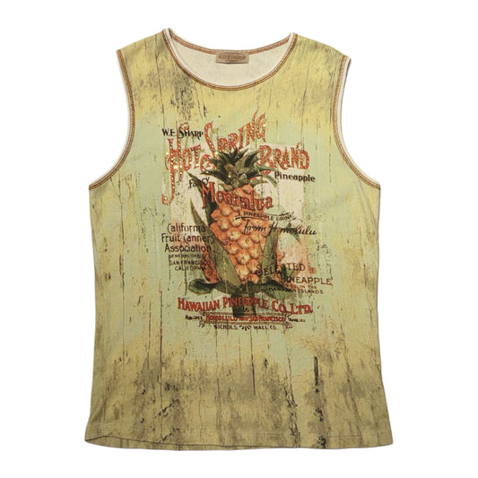 Skinny Minnie pineapple top