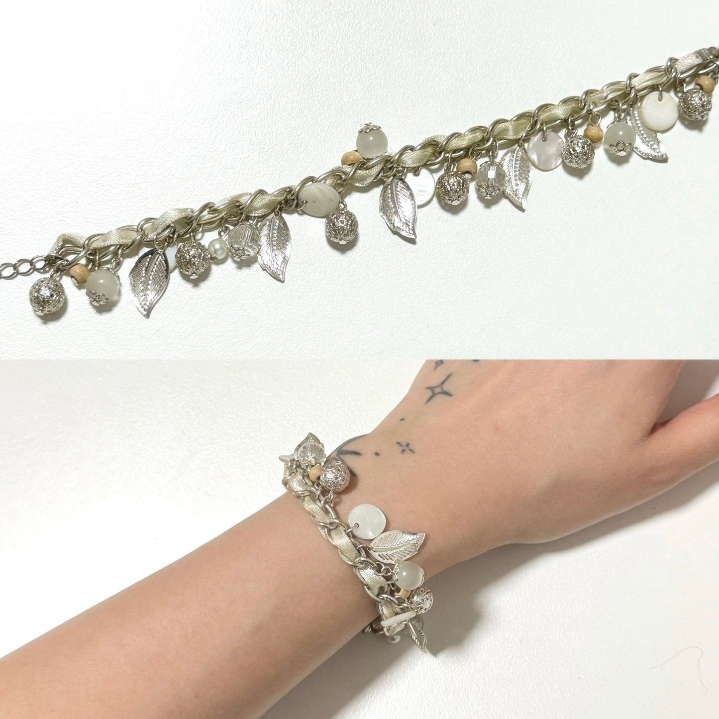 Flower choker, bracelet