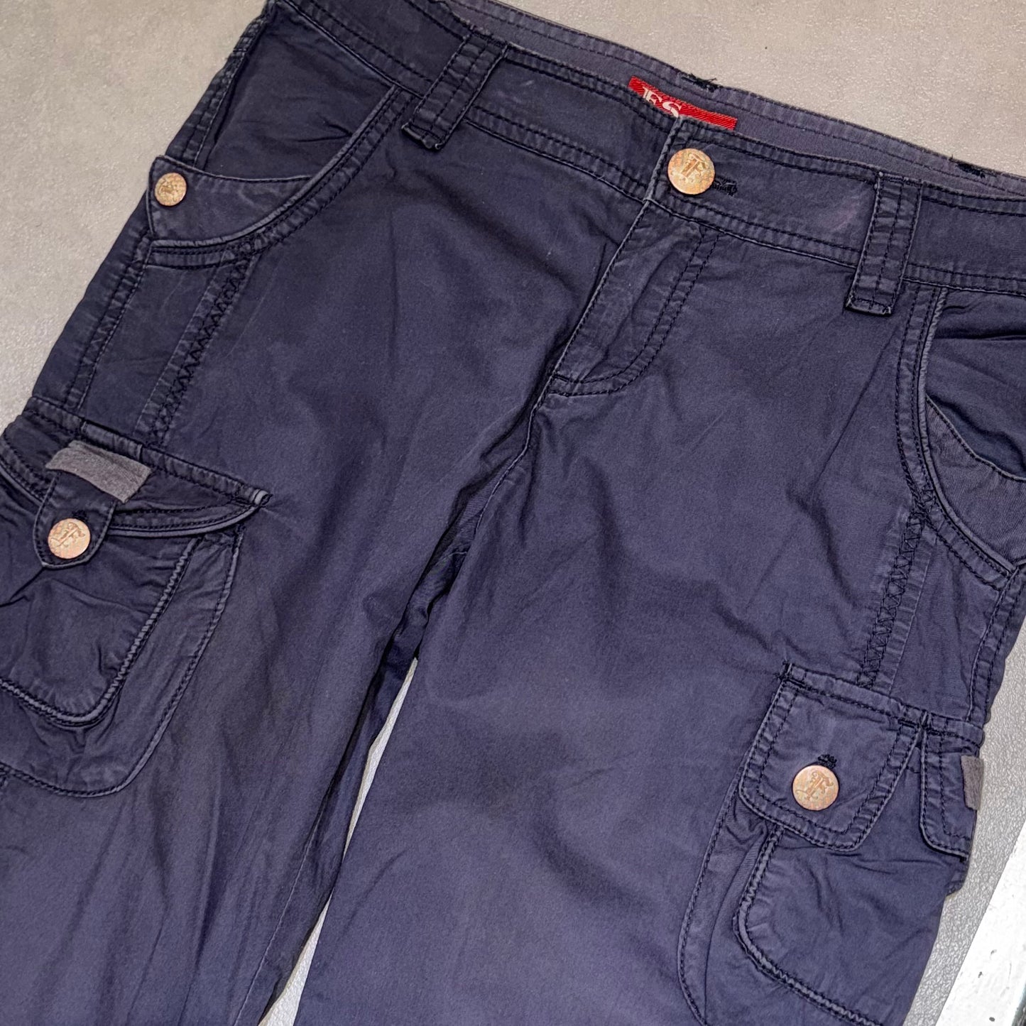 Navy cargo pants