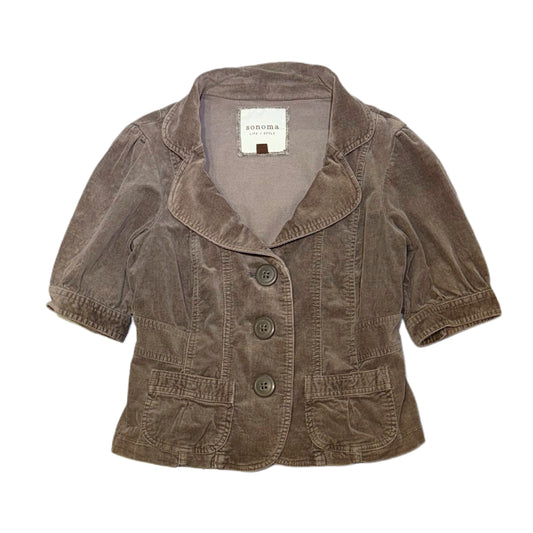 Sonoma brown suede outer