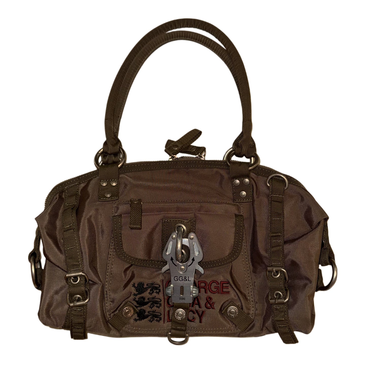 Brown GGL “Paradise Angel” shoulder bag