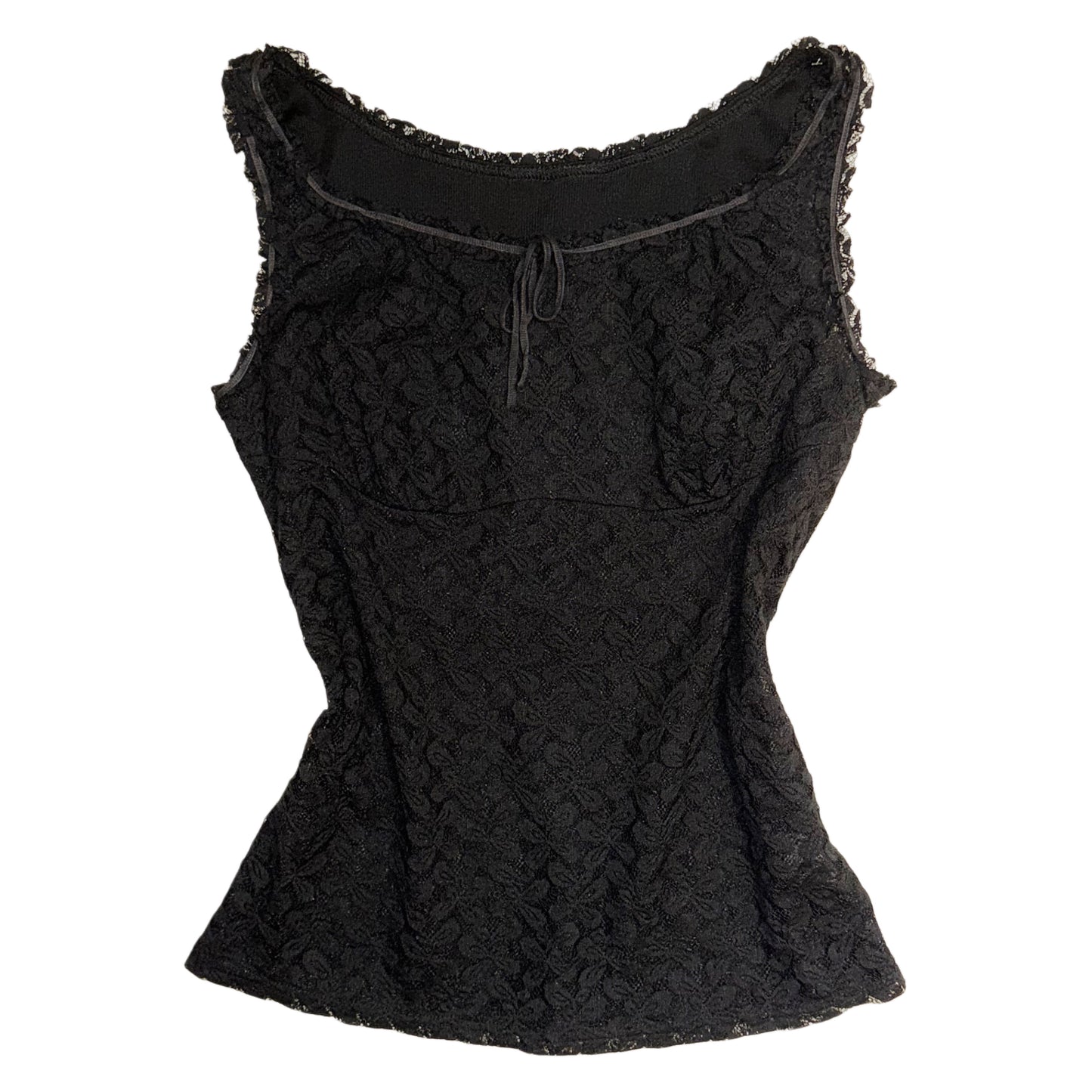 Black lace top