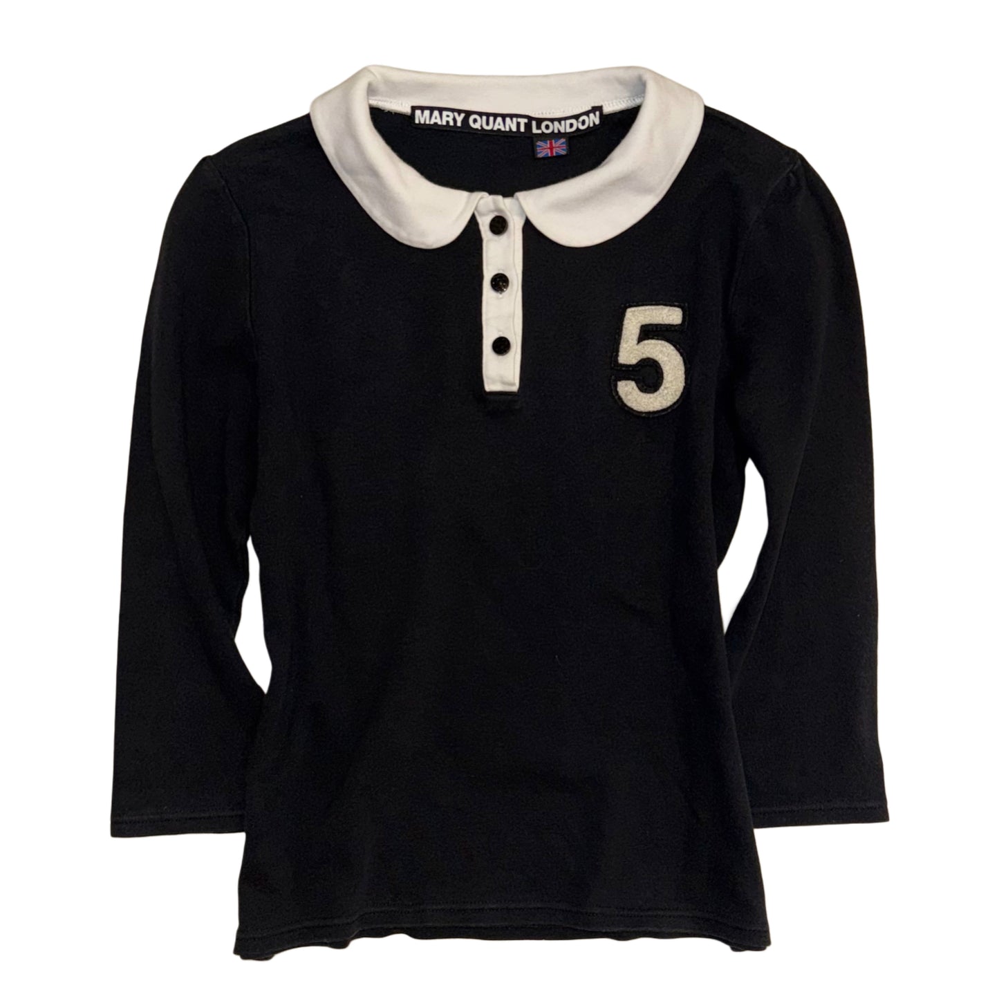 Mary Quant London three-quarter sleeve top