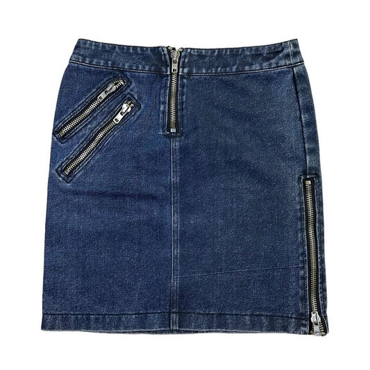 90s zippers skirt