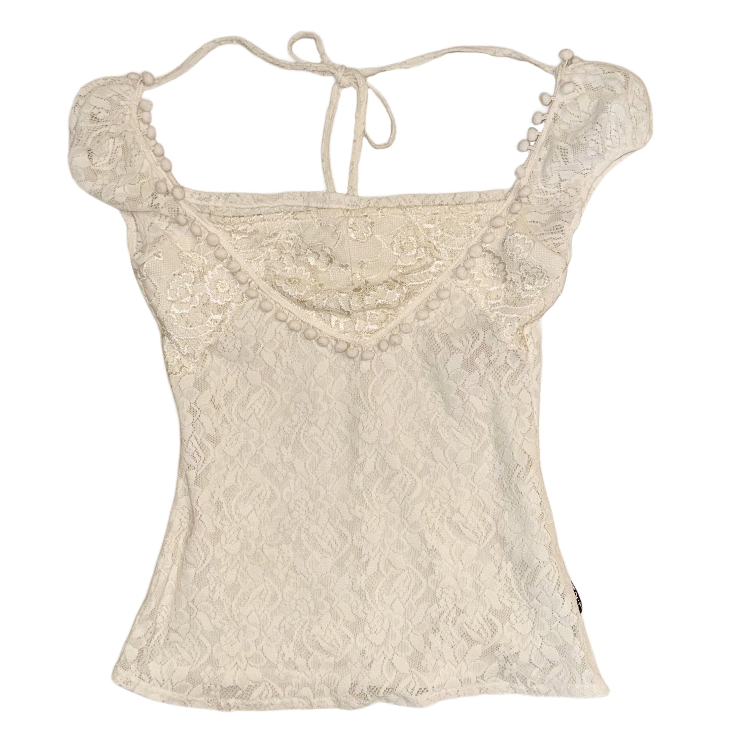 Ivory lace top