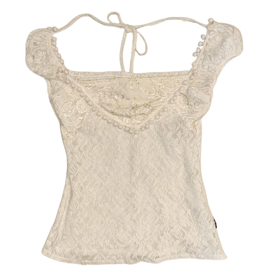 Ivory lace top