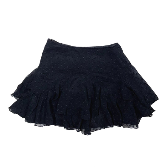 Black polka dot skirt