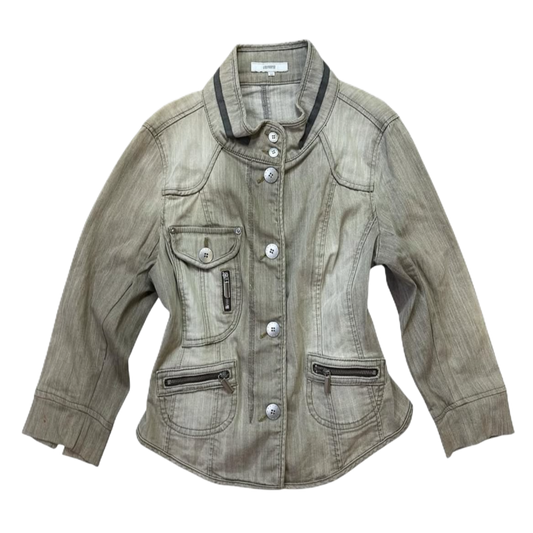 Denim button up jacket