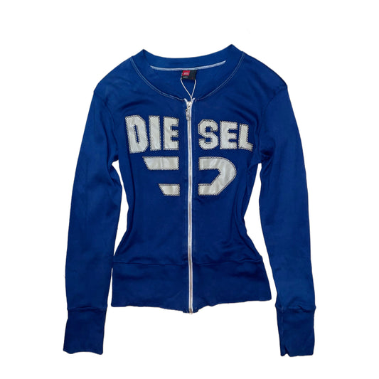 Diesel navy zip jacket