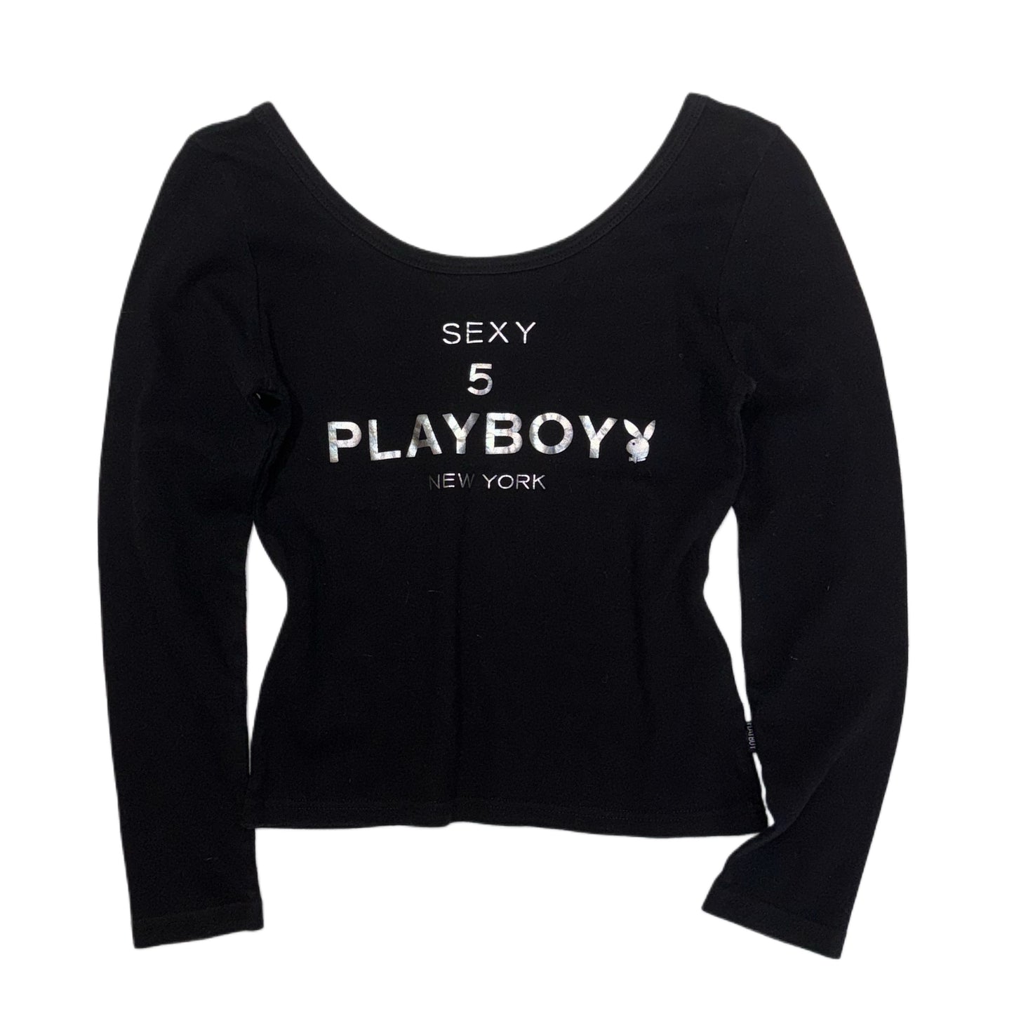 Playboy black long sleeve