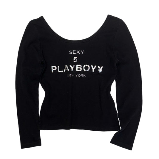 Playboy black long sleeve