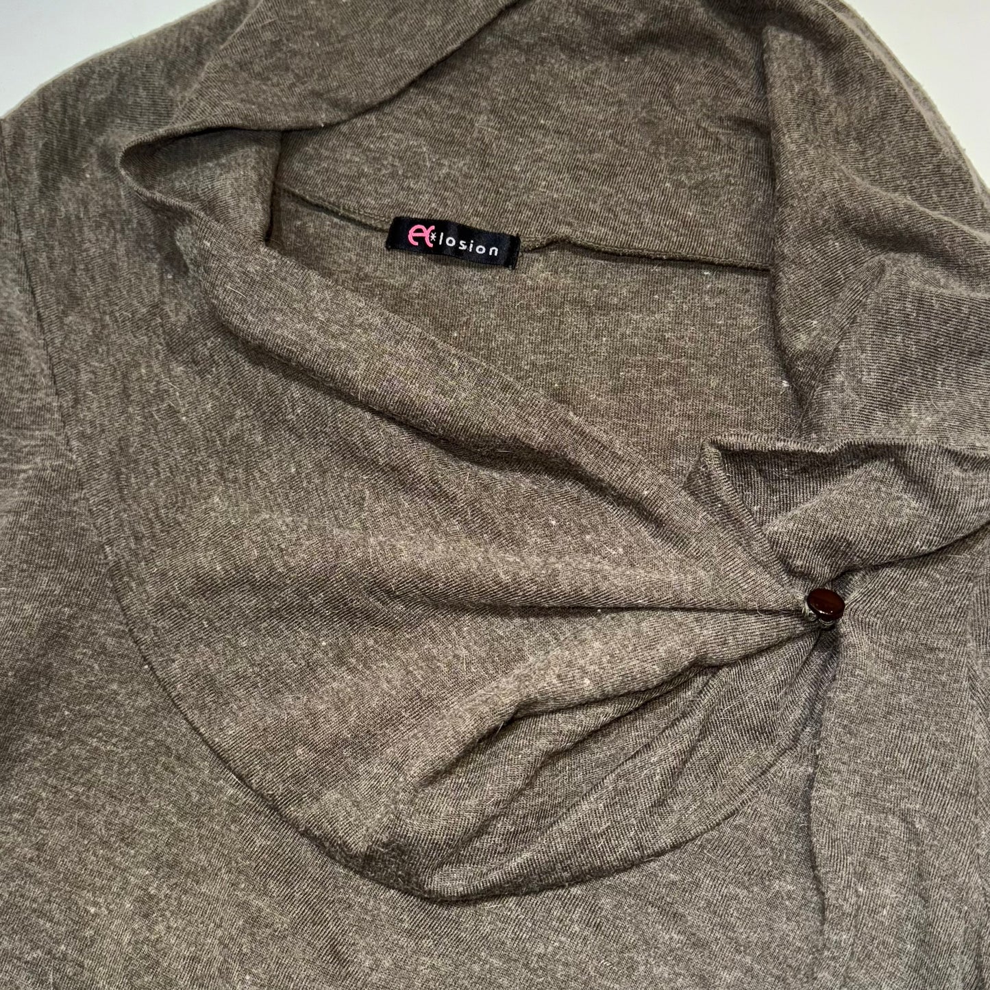 Olive green top