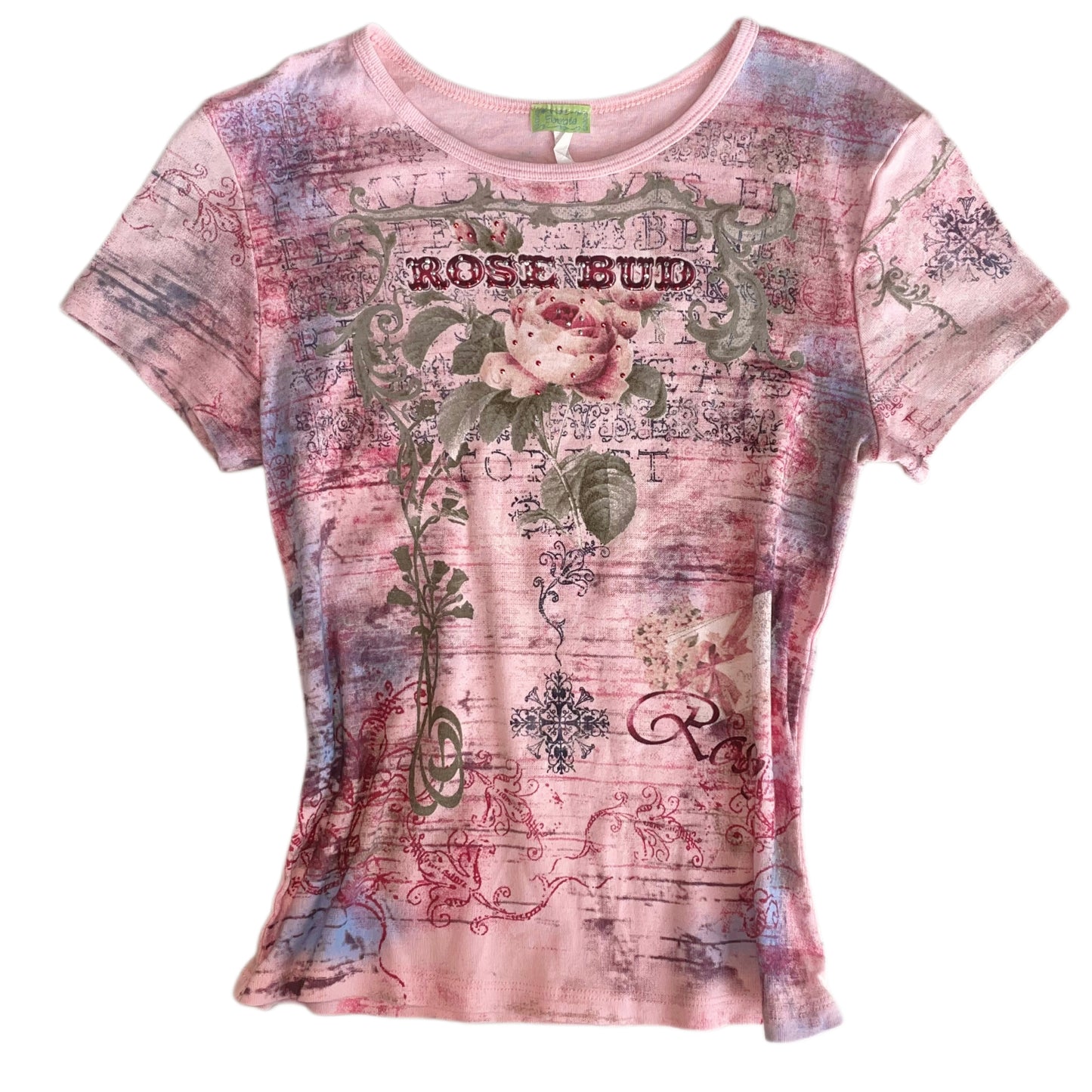 Fornia “Rose Bud” pink tee