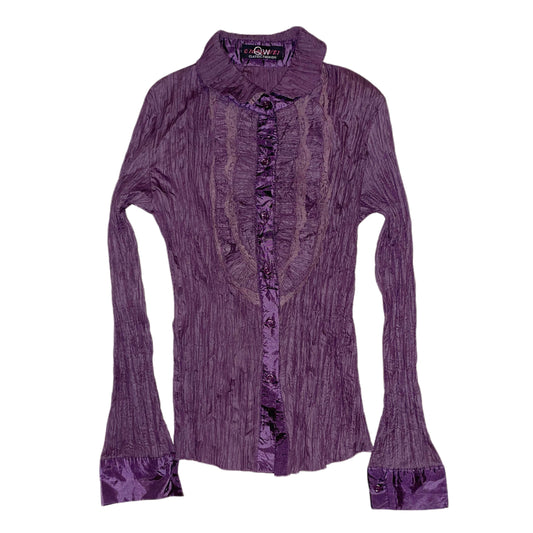 Purple lace shirt