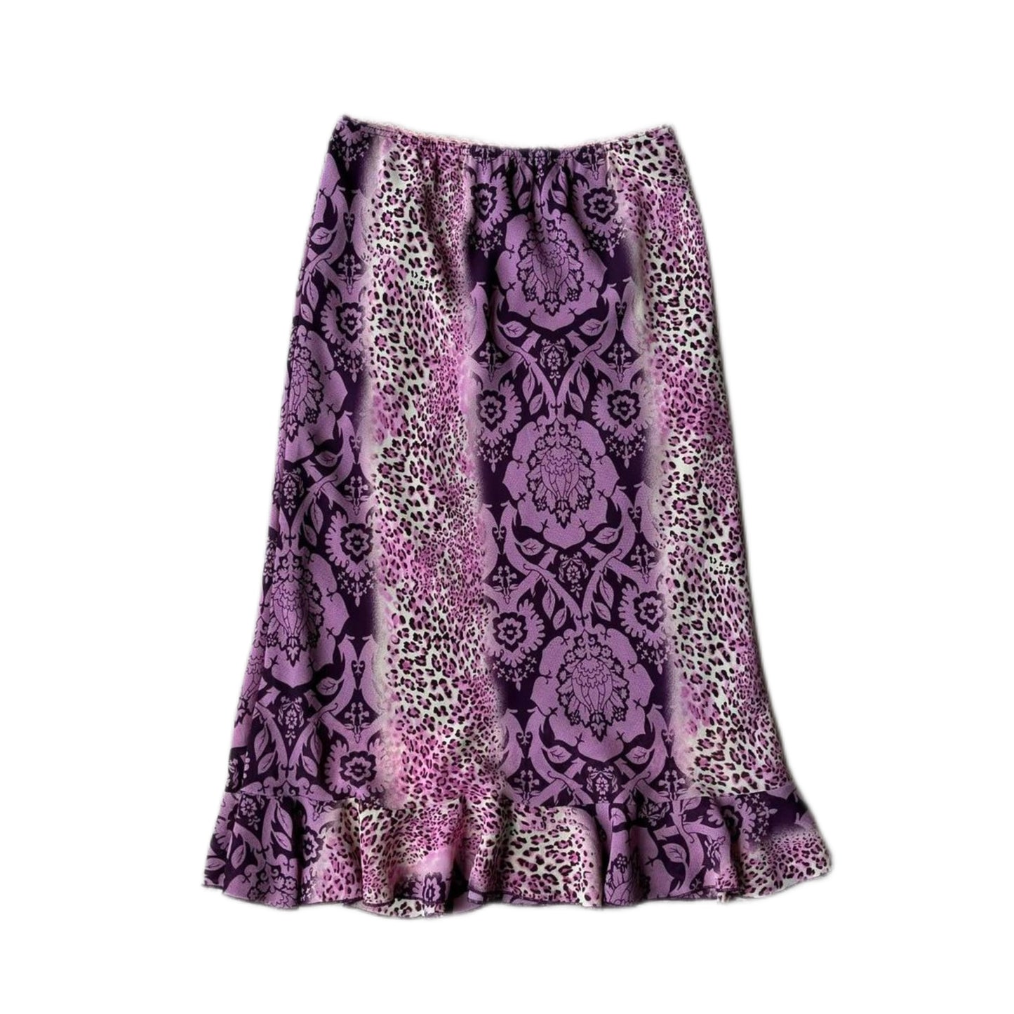 Purple lepoard skirt