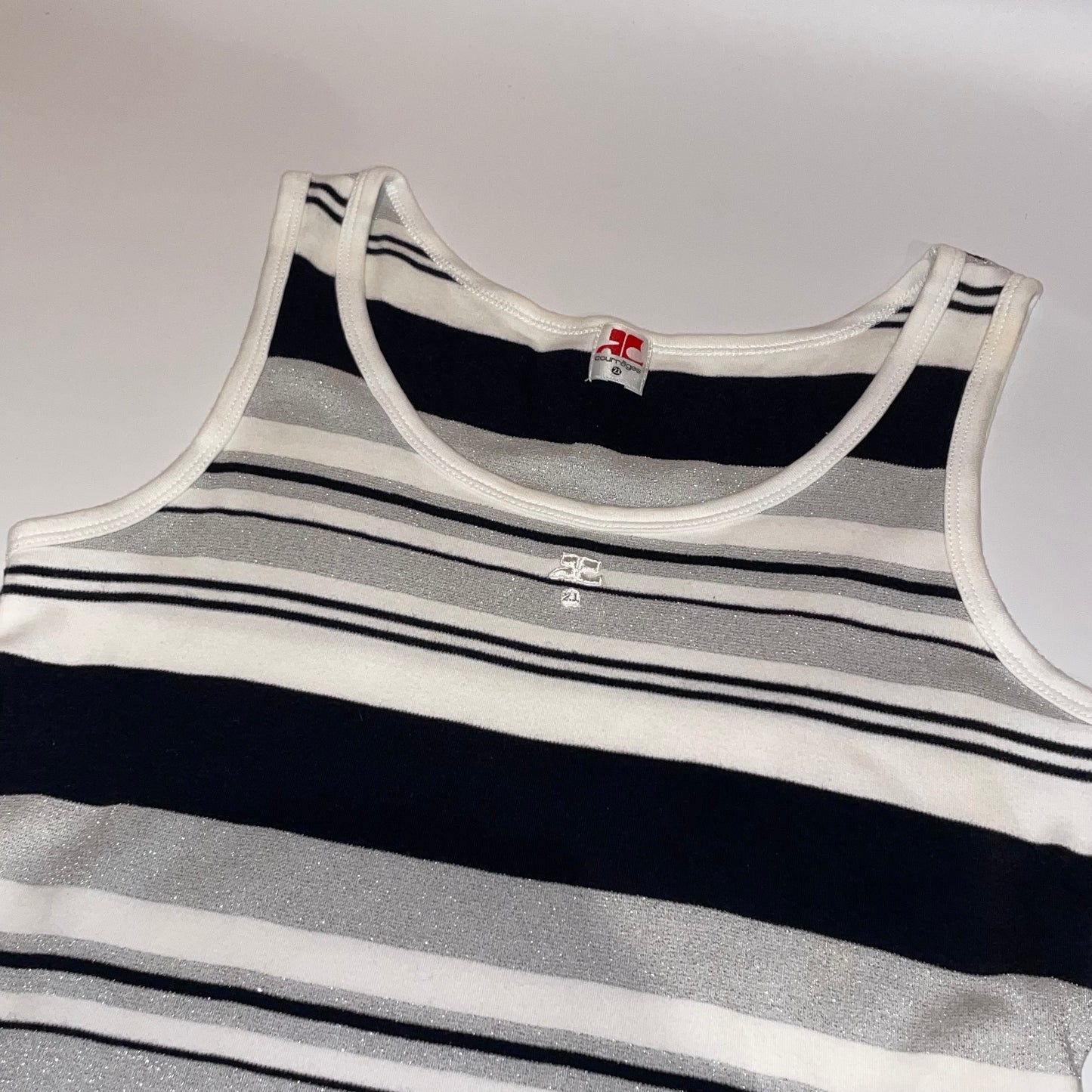 Courreges striped top