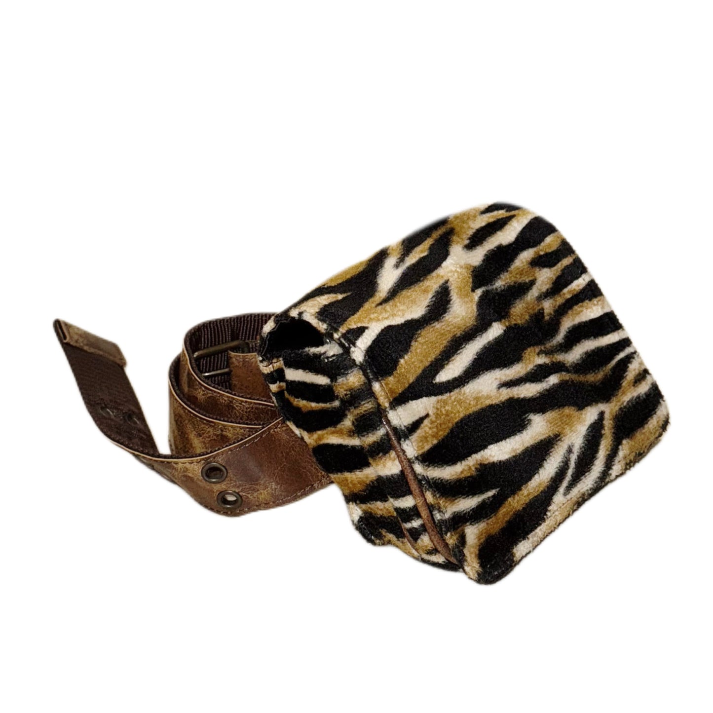 USA Brown zebra fanny pack