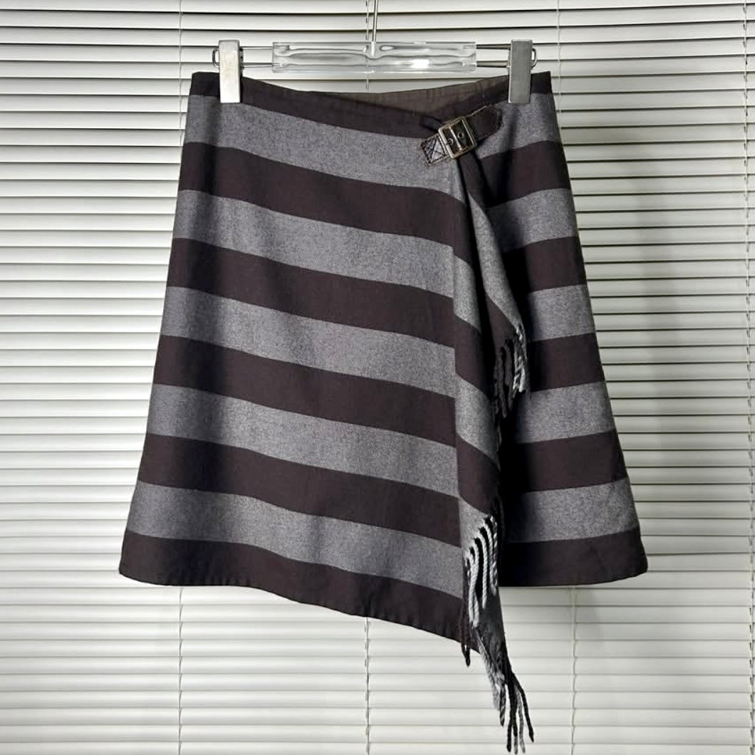 Vingt-trois sriped skirt