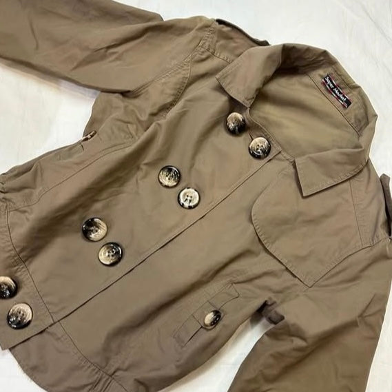 Super Marlict brown button up jacket