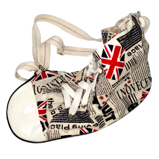 Rare big shoe crossbody bag