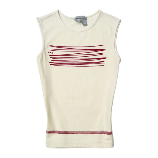 Old Navy cream sleeveless top