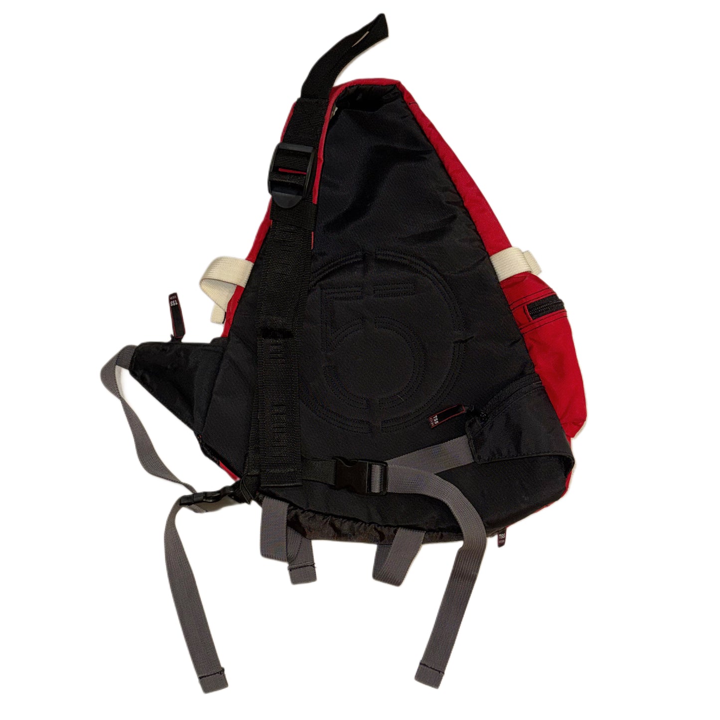 Triple5soul red black sling bag