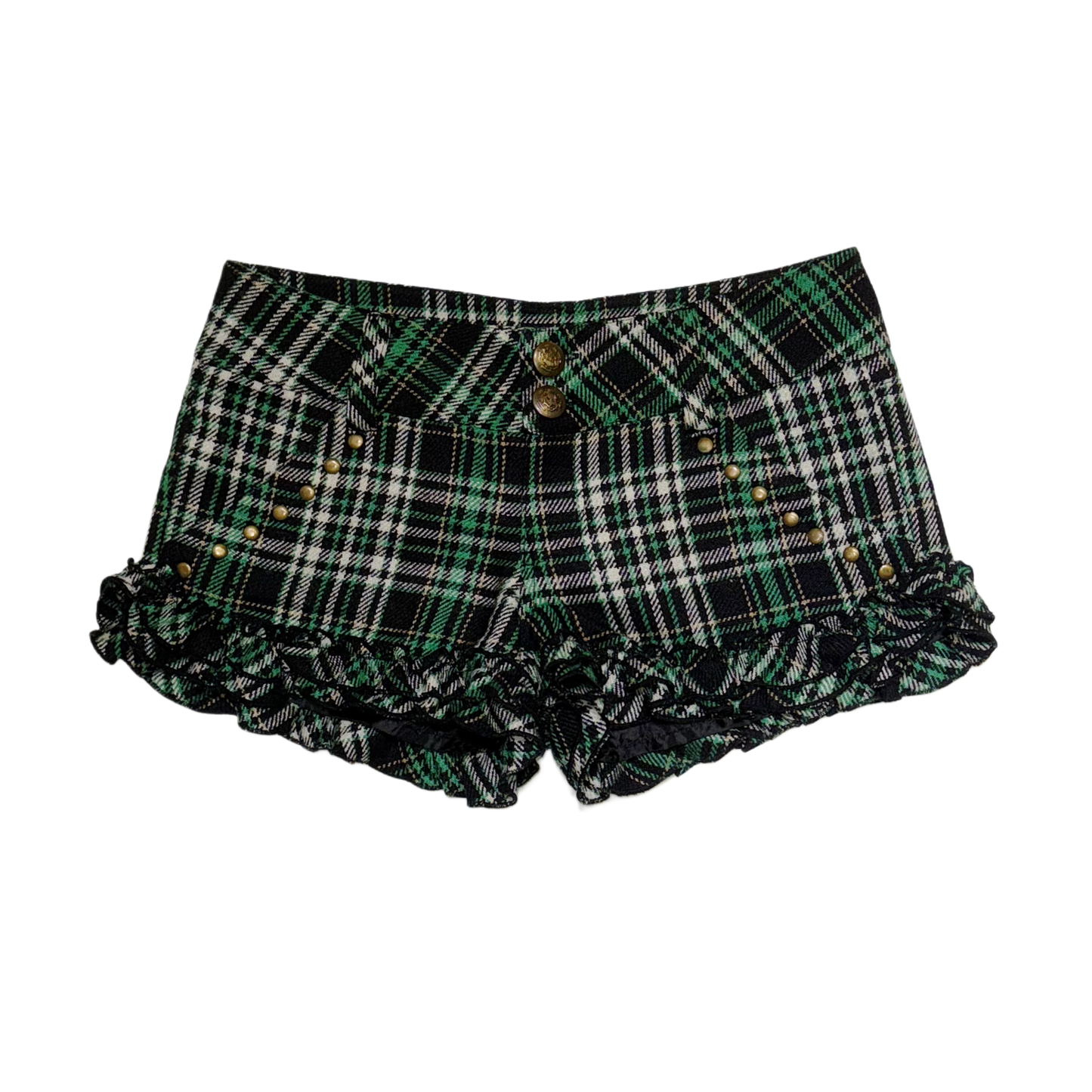 Liz Lisa tartan low rise shorts