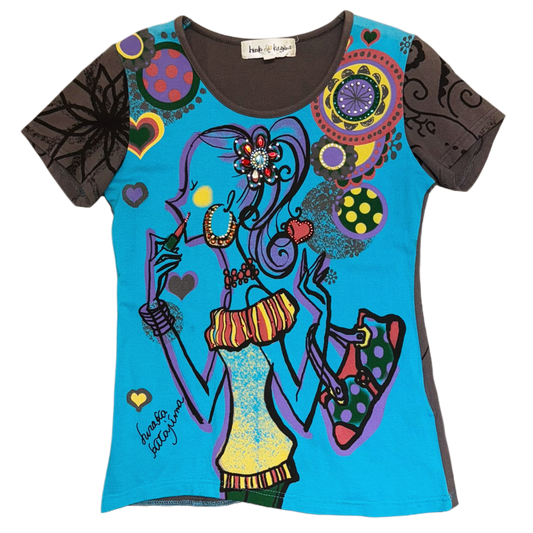Hiroko Kitajima graphic top