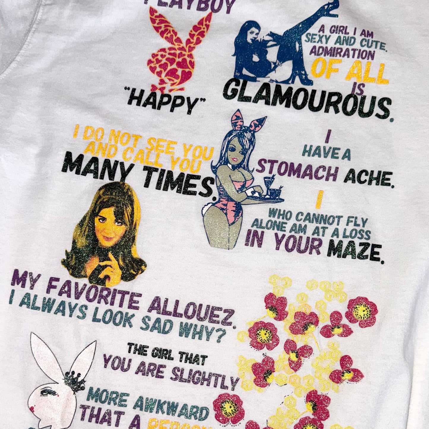 Playboy graphic top
